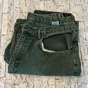 Olive Green Men's Jeans 36x30